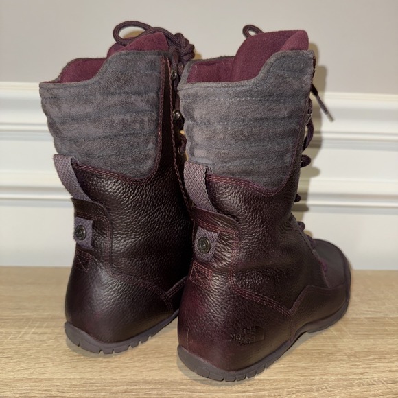 The North Face Purna Luxe Waterproof Boot Women Sz 7 Mountain Hiking Snow High - Picture 4 of 10